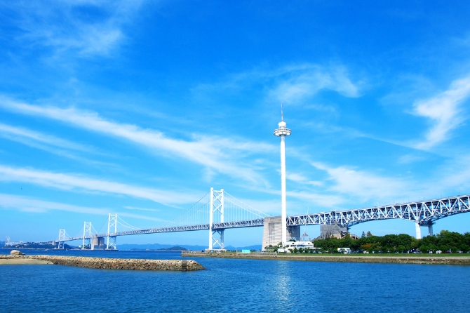 写真：瀬戸大橋タワー